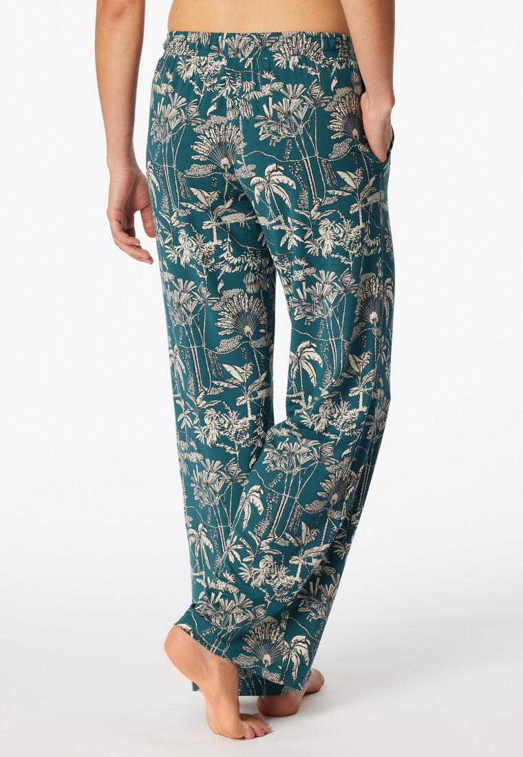 Long Tropic green pants - Mix+Relax