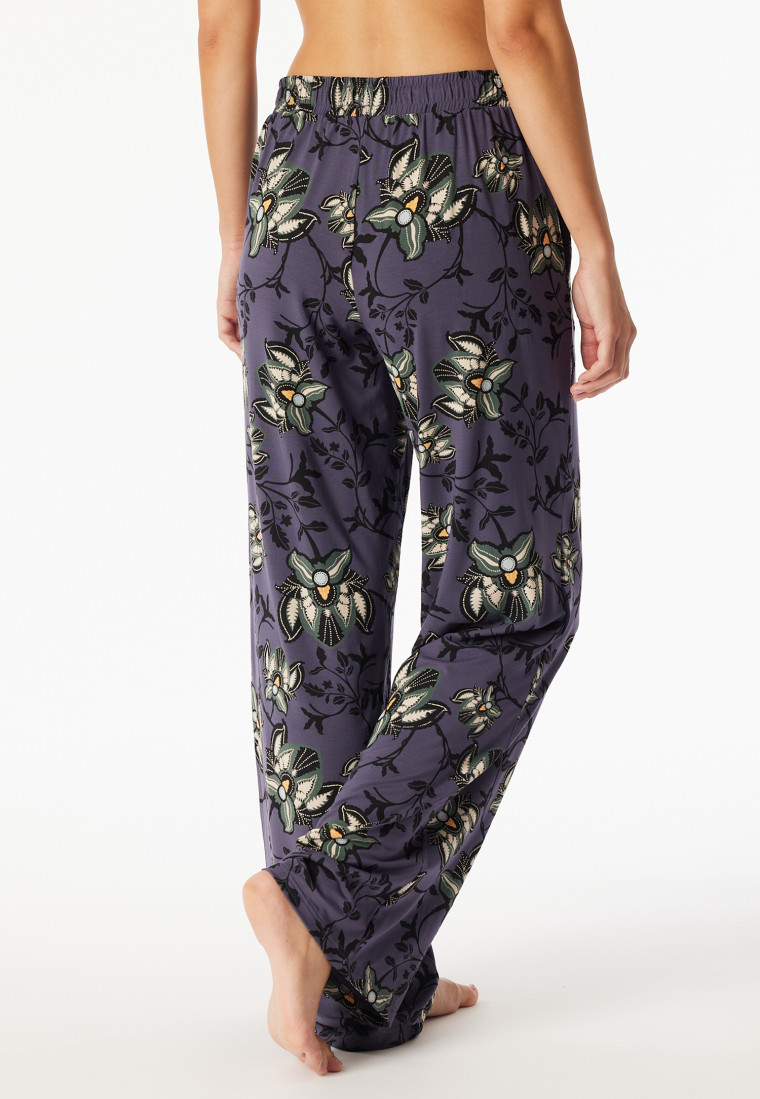 Hose lang Blumen multicolor - Mix+Relax