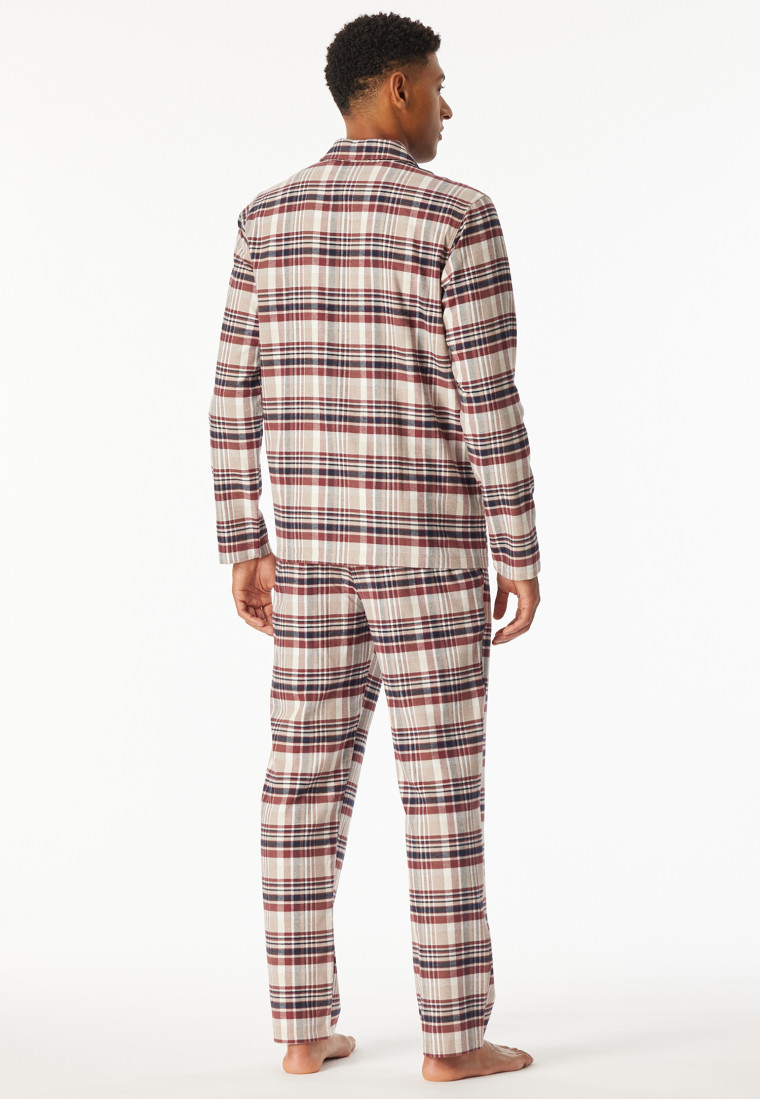 Pyjama flanelle à carreaux multicolore - X-Mas Family