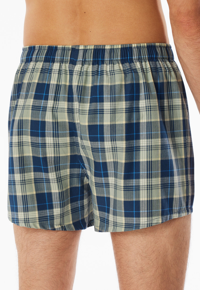 Boxer shorts 2-pack woven fabric check multi-colored - Boxer shorts multipack