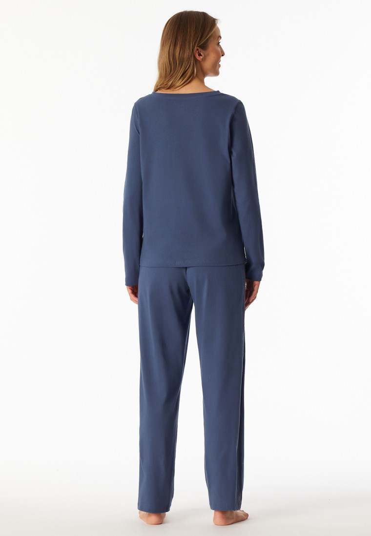 Pyjama long bleu jeans - Casual Nightwear