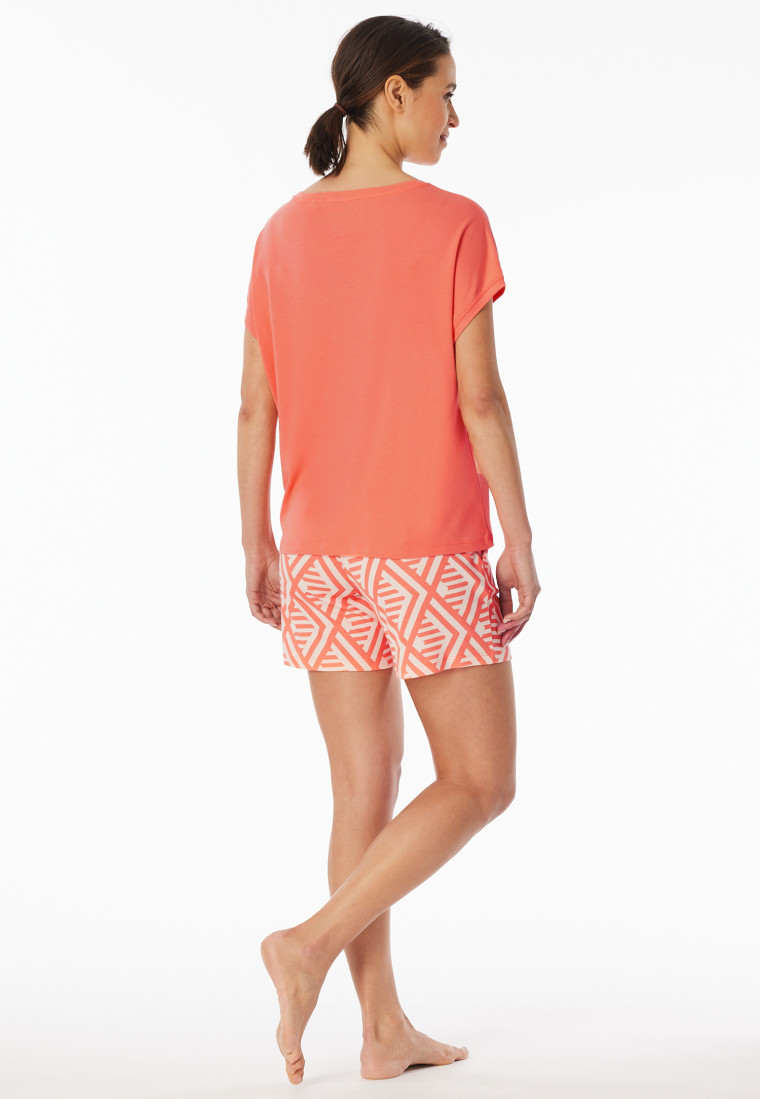 Pigiama interlock corto pesca - Modern Nightwear