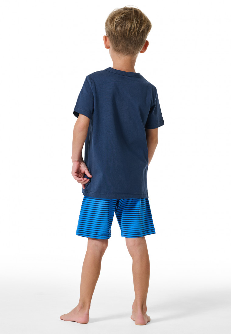 Short pyjamas fire department midnight blue - Boys World