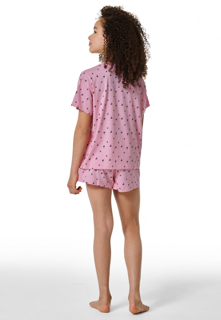 Pigiama corto rosa fuchsia - Nightwear
