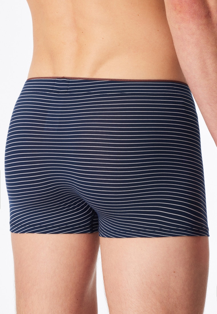 Shorts modal stripes admiral - Long Life Soft