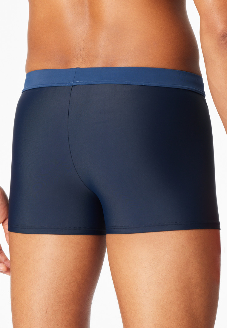 Slip de bain tricot bleu nuit - Aqua