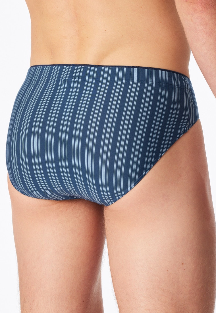Supermini briefs atlantic blue striped - Long Life Soft