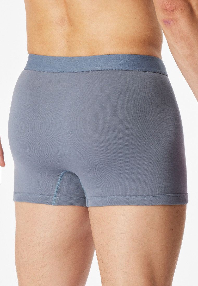 Shorts Doppelpack blaugrau - Rib Essentials