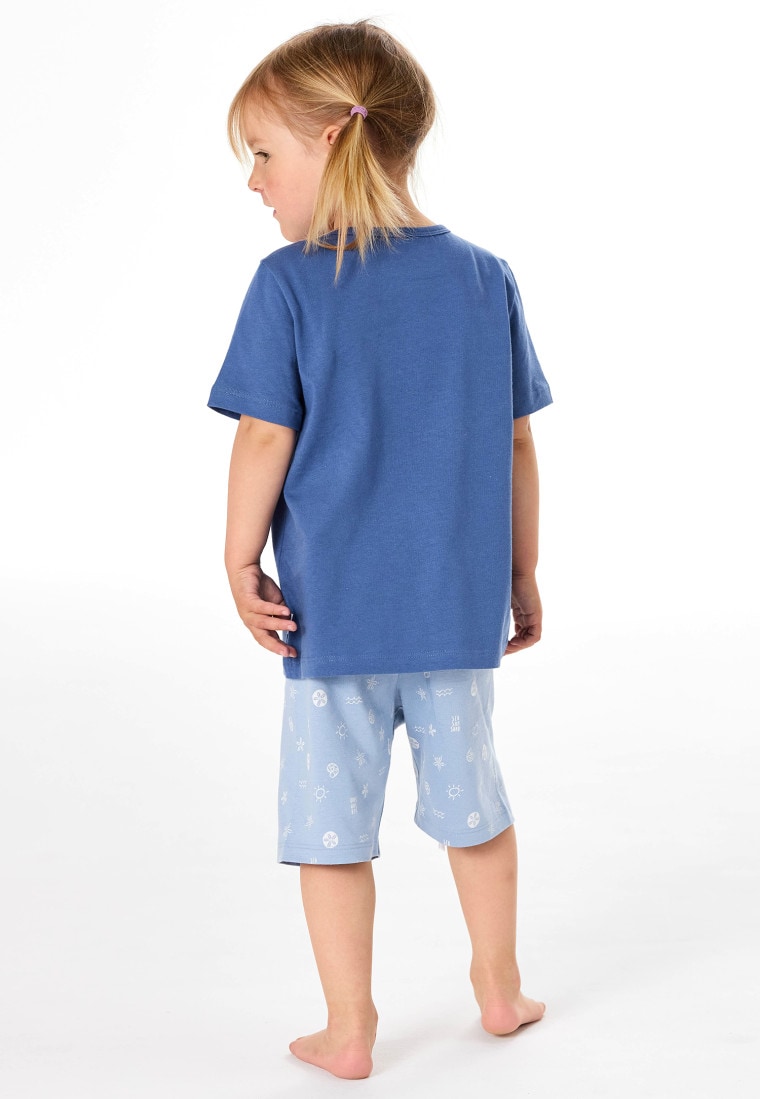 Pigiama corto blu scuro - Kids Nightwear