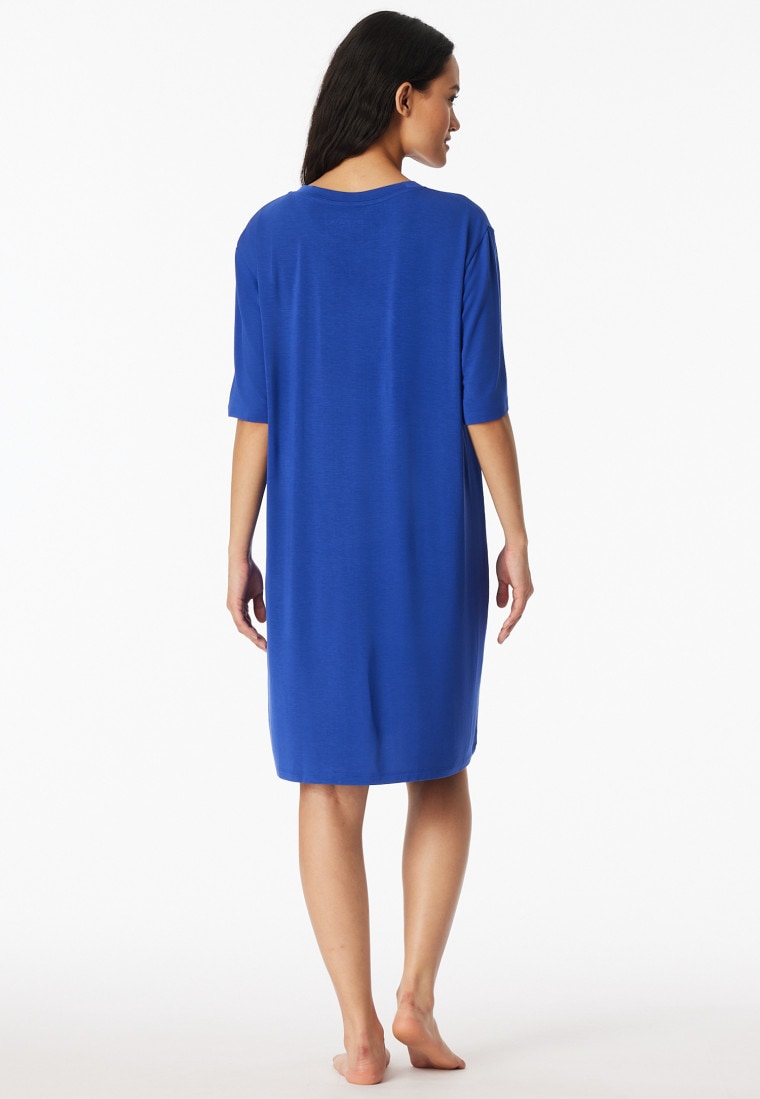 Sleep shirt short sleeve lemon royal - Casual Fashion