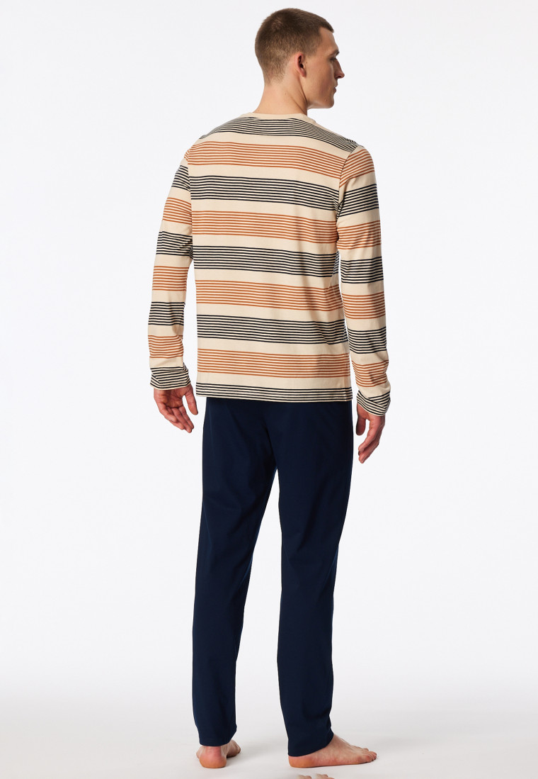 Long pyjamas striping whiskey - Casual Nightwear