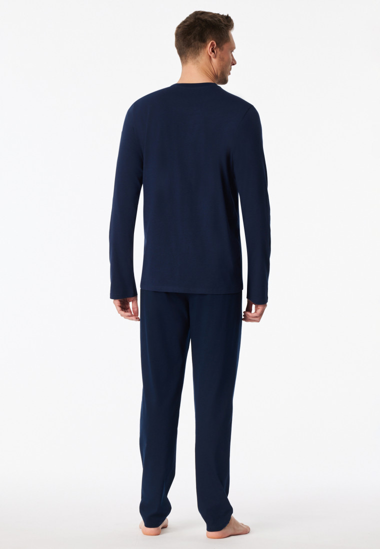 Pyjamas long pyjamas stripes admiral - Casual Essentials