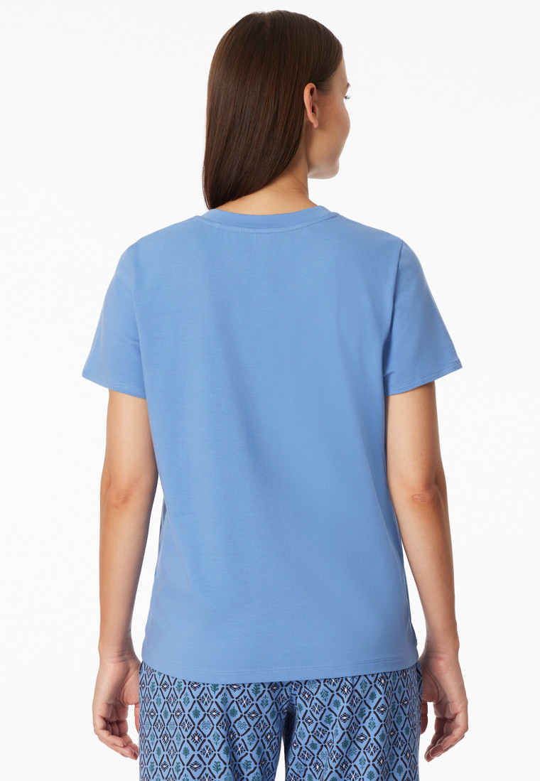 Shirt kurzarm aqua - Mix+Relax