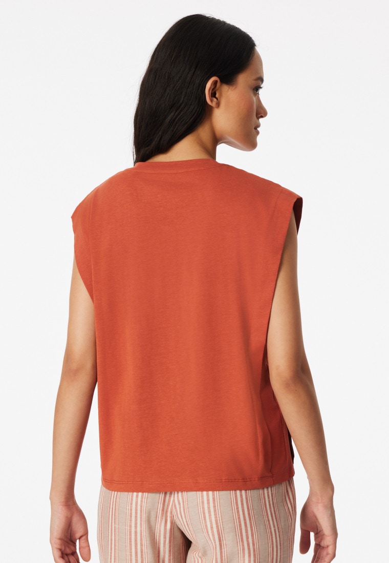 Maglietta a maniche corte in lino - Mix+ Relax