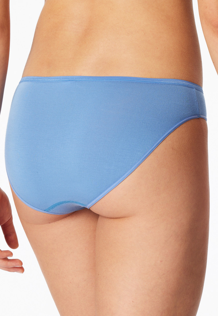 Tai Slips 2er-Pack hellblau/creme - Modal Essentials