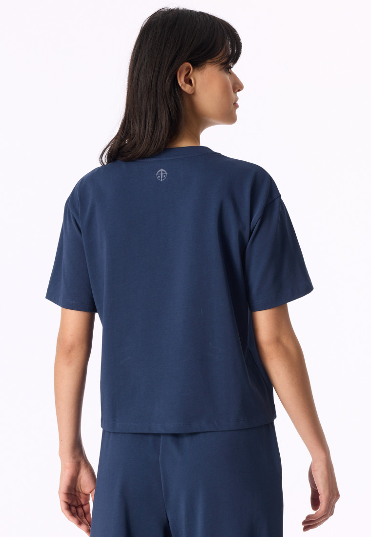 Shirt kurzarm schwerer Single Jersey admiral - Mix+Relax