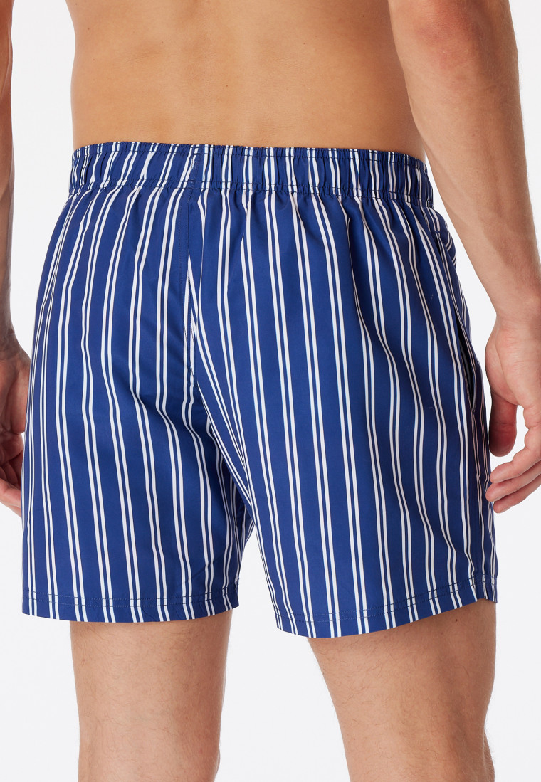 Swim trunks woven striped off-white - Classic Swim