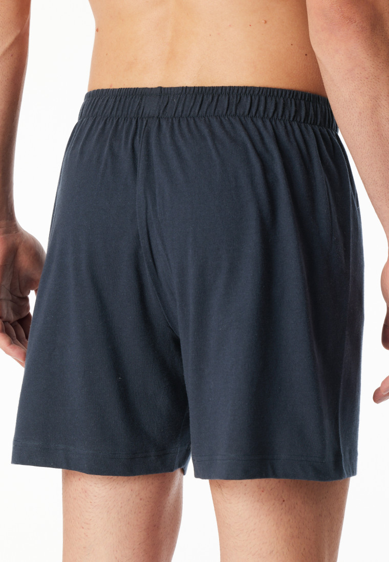 Lot de 2 boxers en jersey bleu nuit - Boxershorts Multipacks