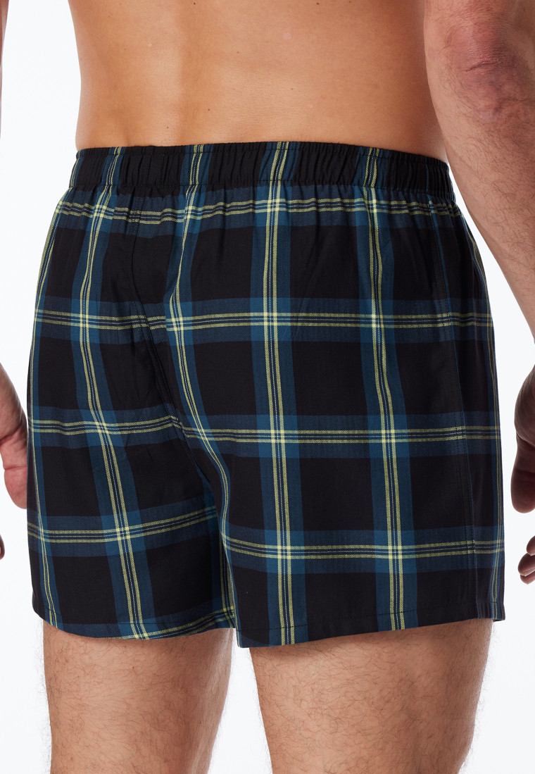 Boxer confezione doppia in tessuto a motivi a quadretti multicolore - Boxershorts Multipacks