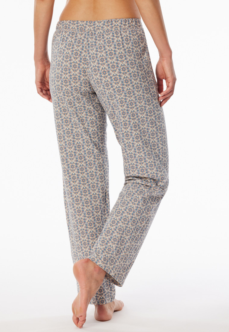 Pantalon long Fleurs multicolores imprimé - Mix+Relax