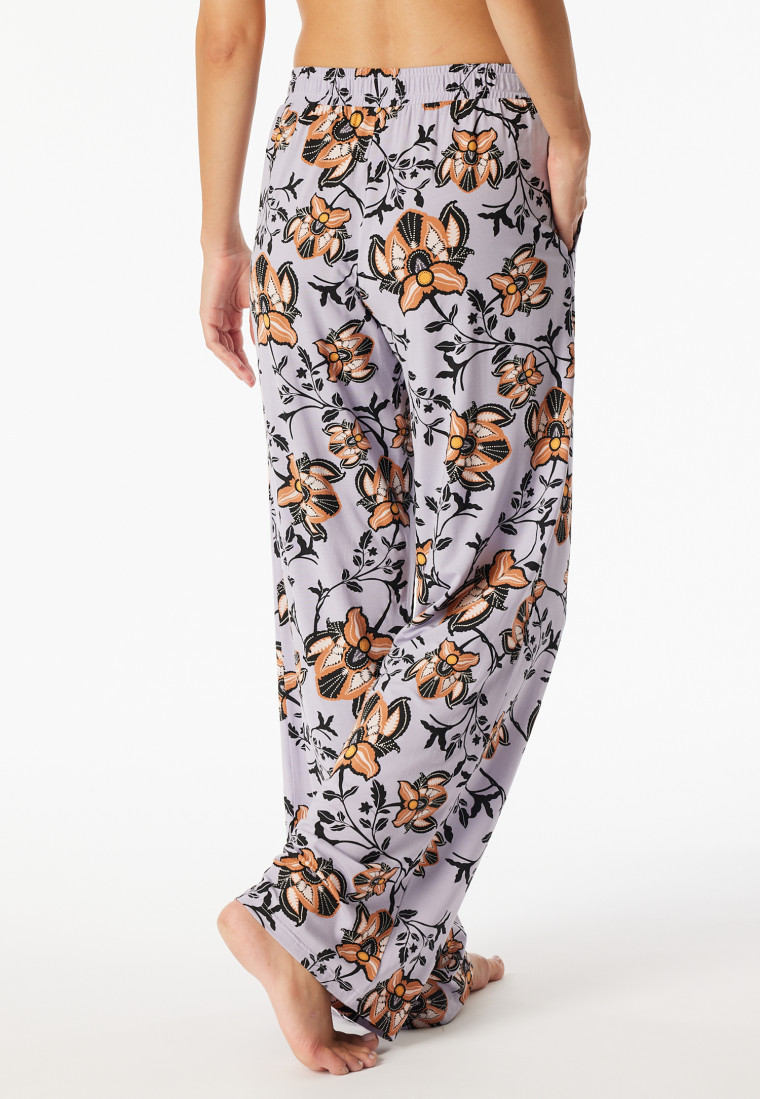 Pantalon long Fleurs multicolores - Mix+Relax