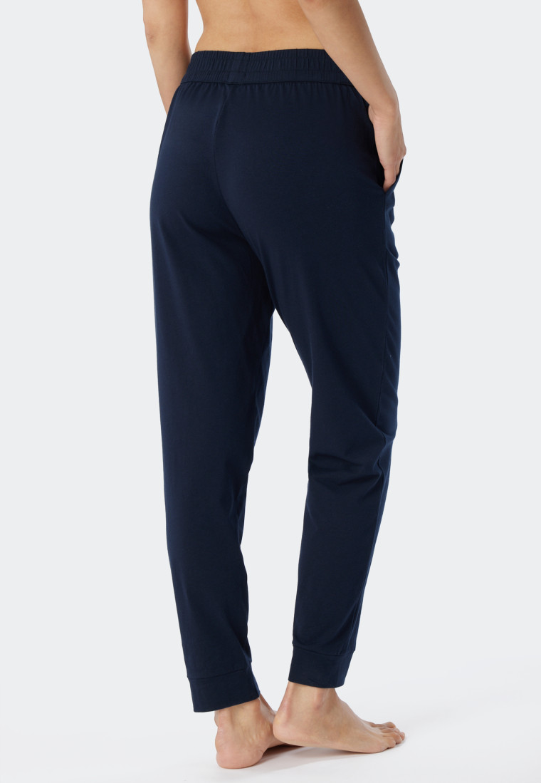 Pantaloni lunghi, blu scuro - Mix+Relax