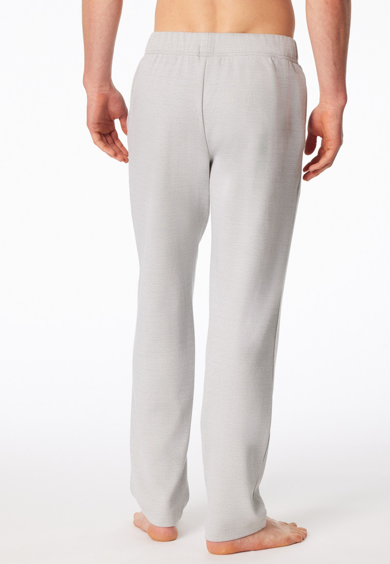 Long jacquard jade pants - Mix+Relax