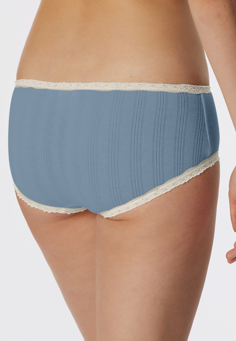 Micro-pants grigio-blu - Revival Agathe
