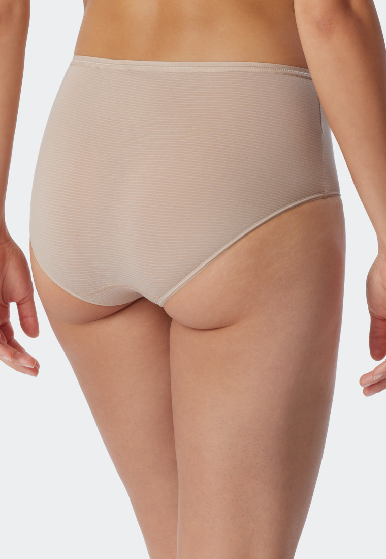 Midi panties 2-pack sand - Modal Essentials