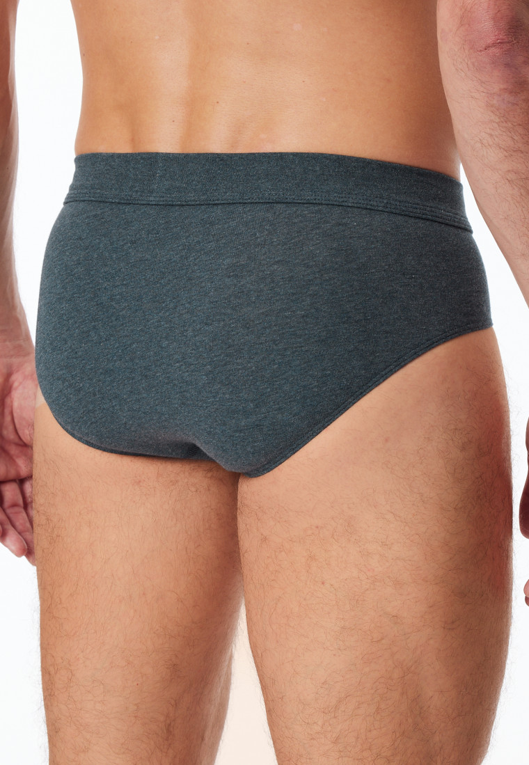 Minislip blau-meliert - Comfort Fit
