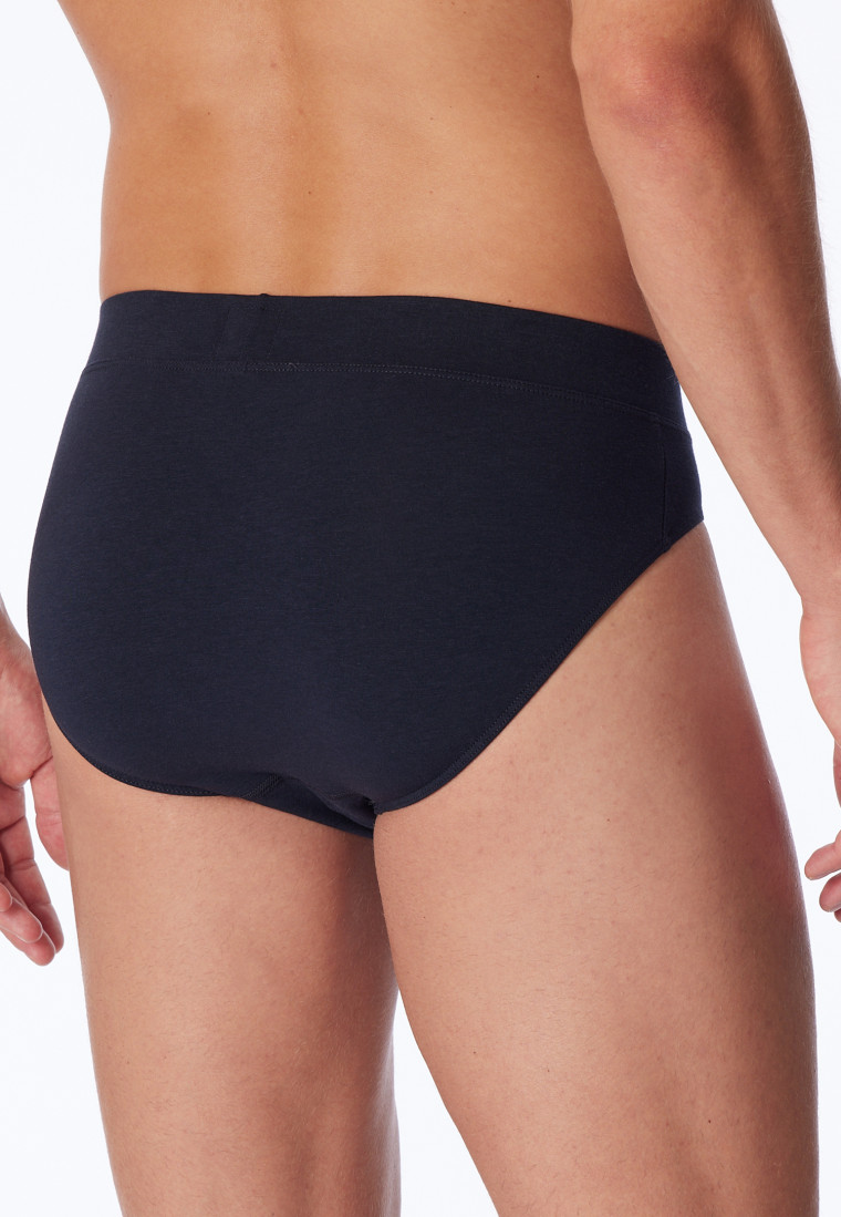 Blue-black Rio briefs - "Long Life Soft"