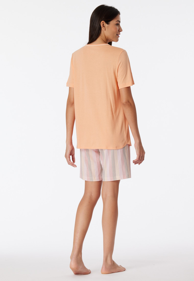 Pyjamas short coral - Comfort Nightwear