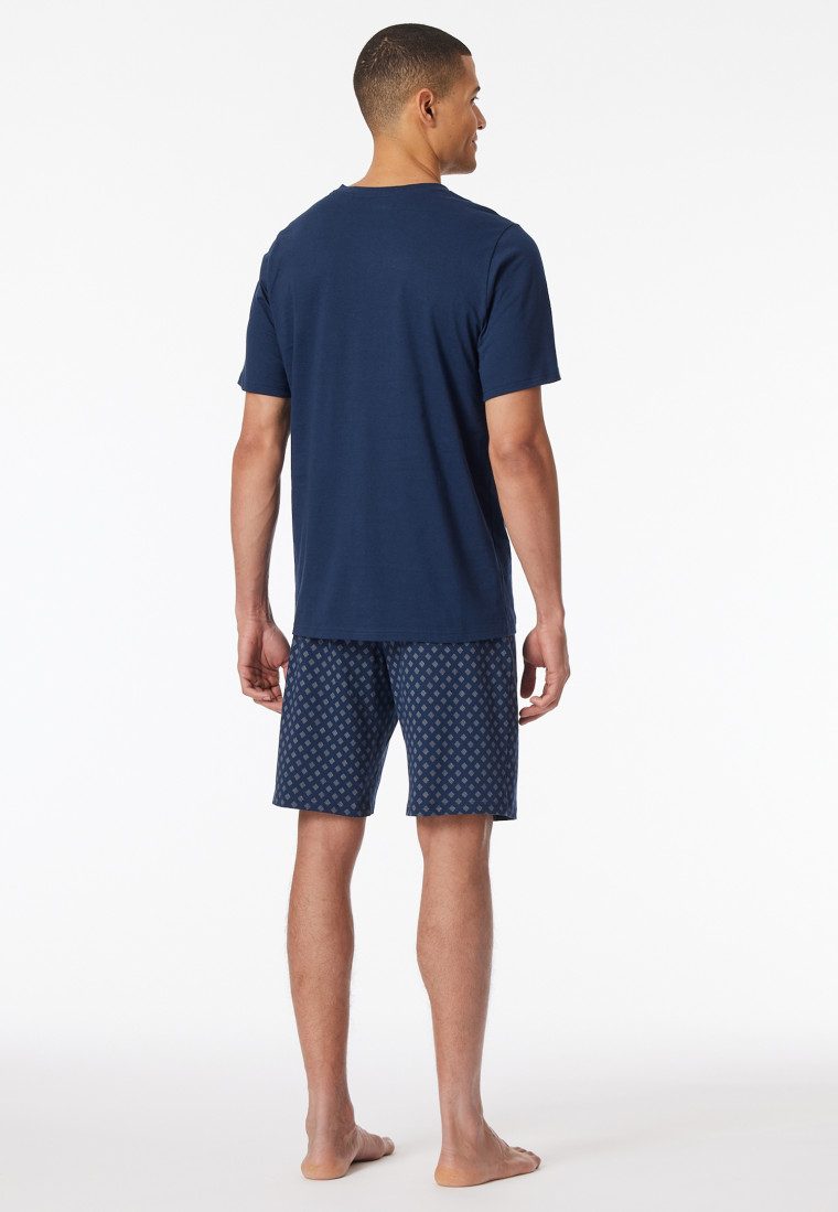 Pigiama breve con scollatura a V admiral - Casual Essentials