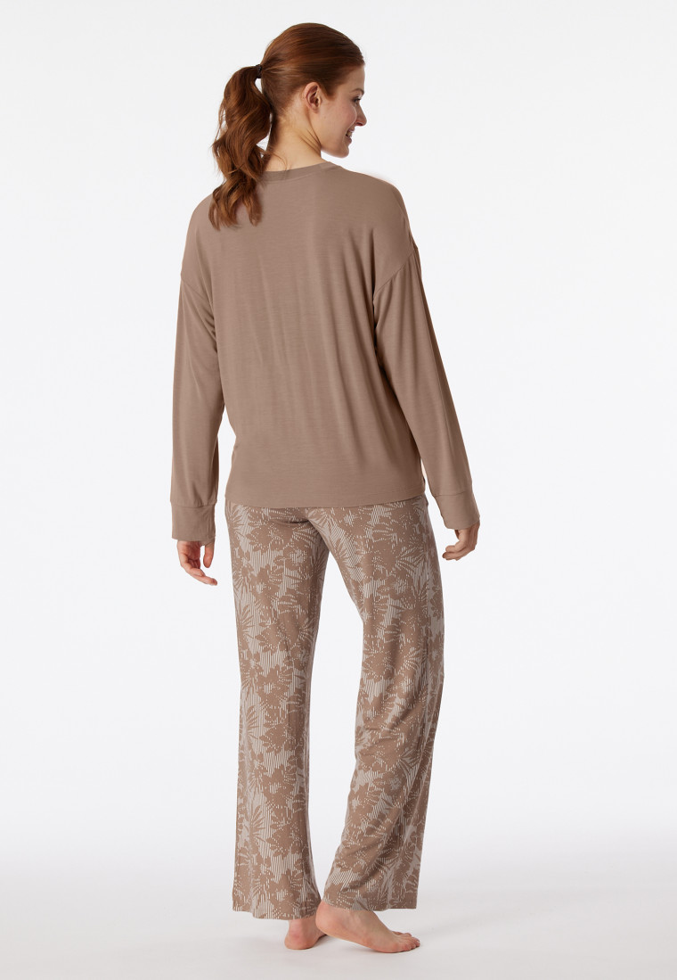 Pyjama long clay - selected ! premium inspiration