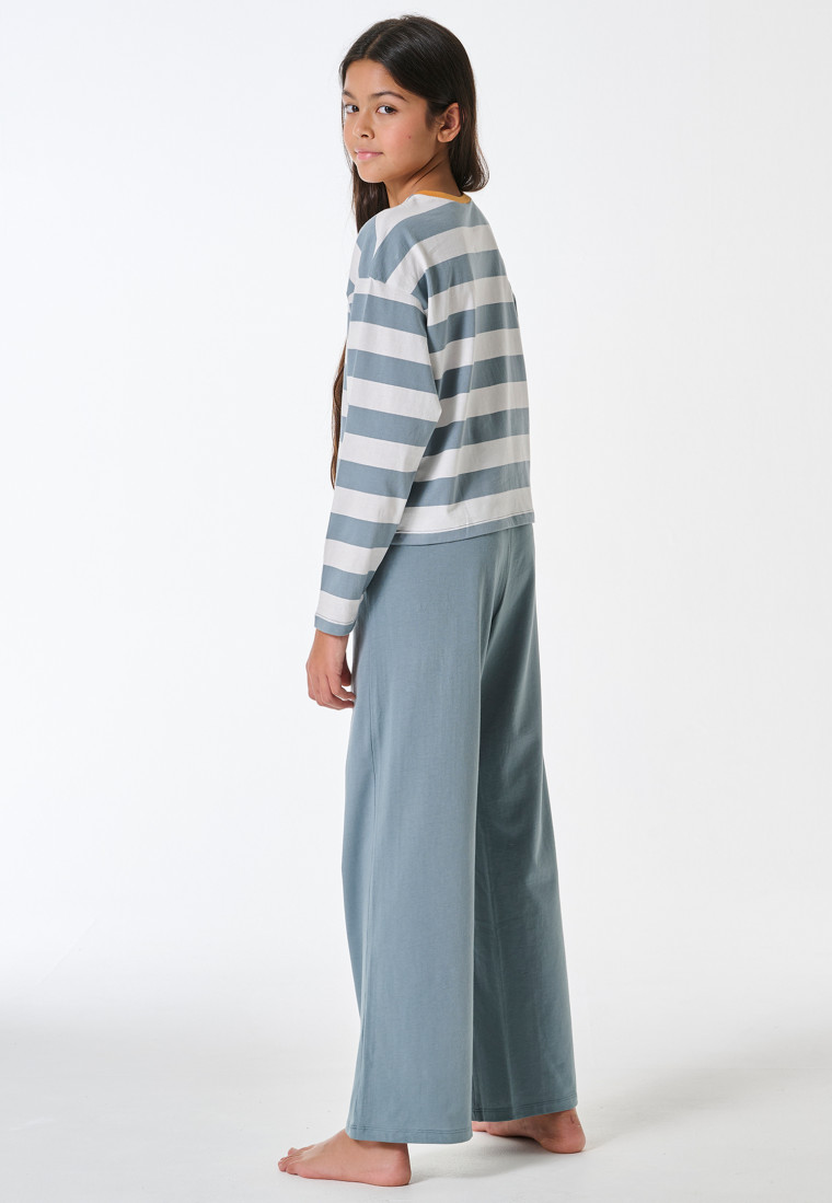 Schlafanzug lang Ringel multicolor - Teens Nightwear