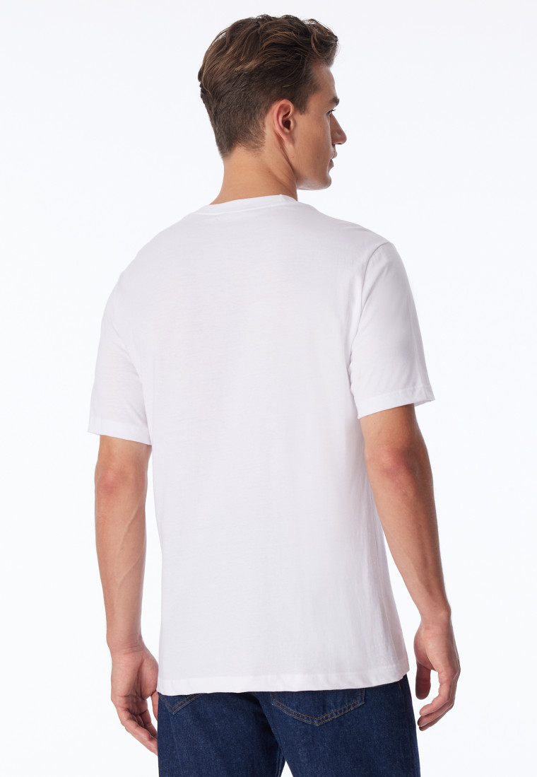 Maglia a maniche corte, bianco - American T-Shirt