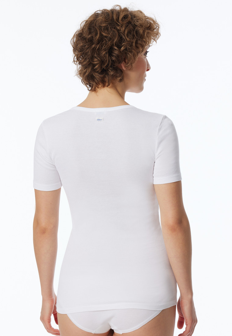 Shirt short sleeve white - Revival Berta