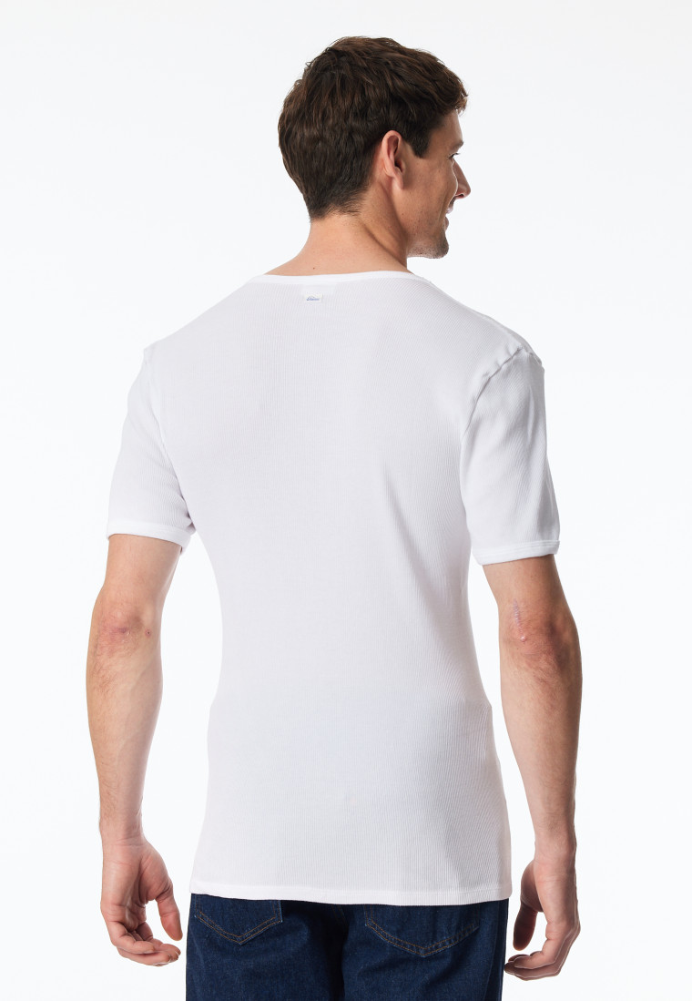 Shirt short-sleeved white - Revival Friedrich