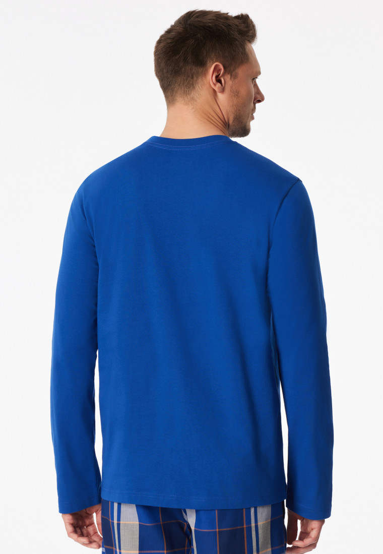 Shirt long-sleeve royal - 95/5