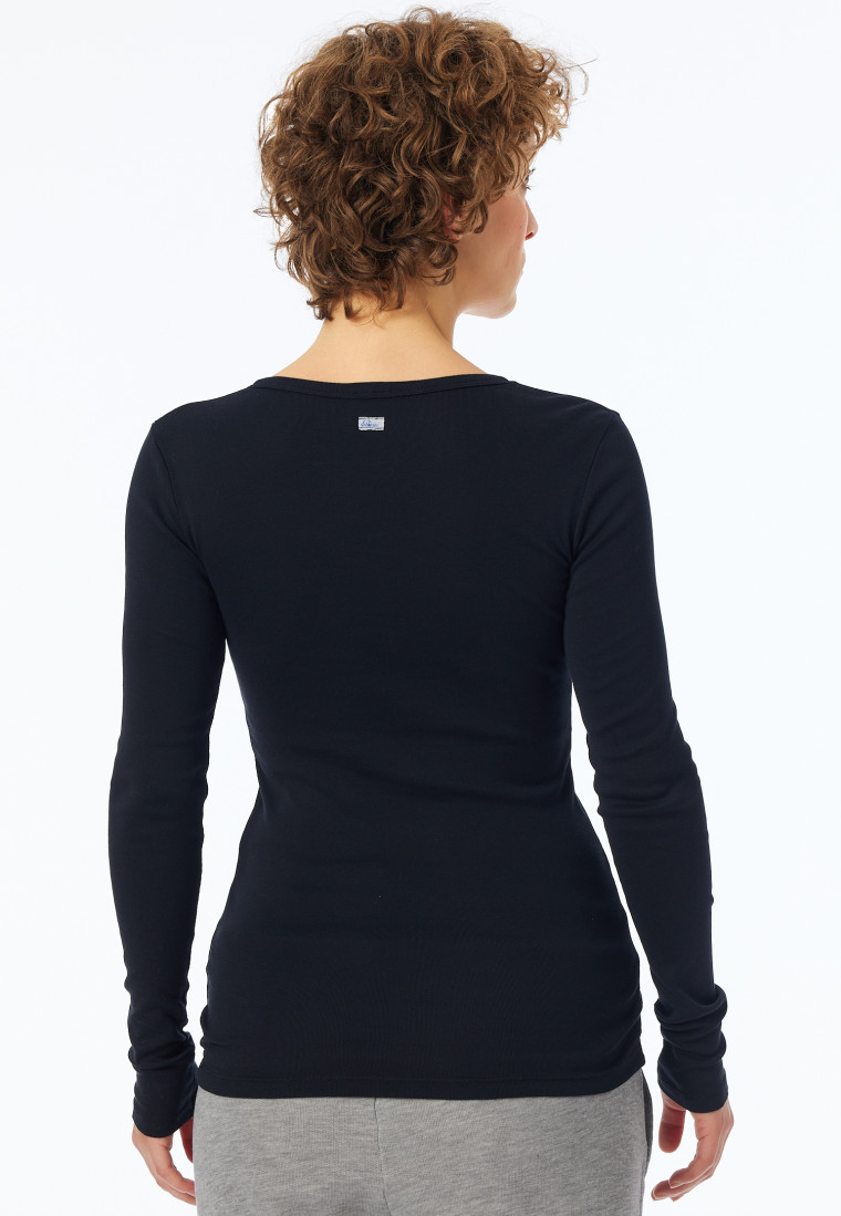 Shirt langarm schwarz - Revival Berta