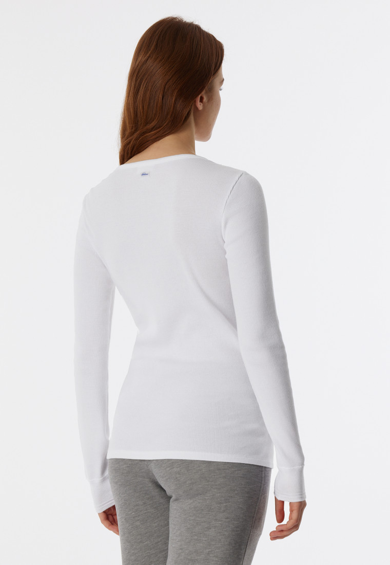 Maglia a maniche lunghe di colore bianco - Revival Greta