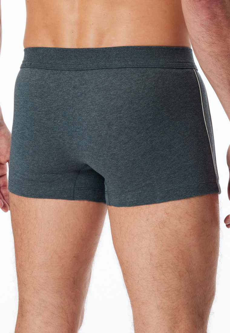 Shorts bleu chiné - Comfort Fit
