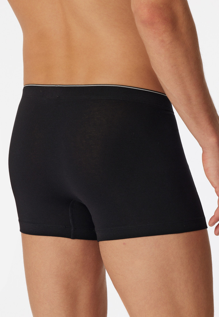 Boxer briefs organic cotton black - 95/5