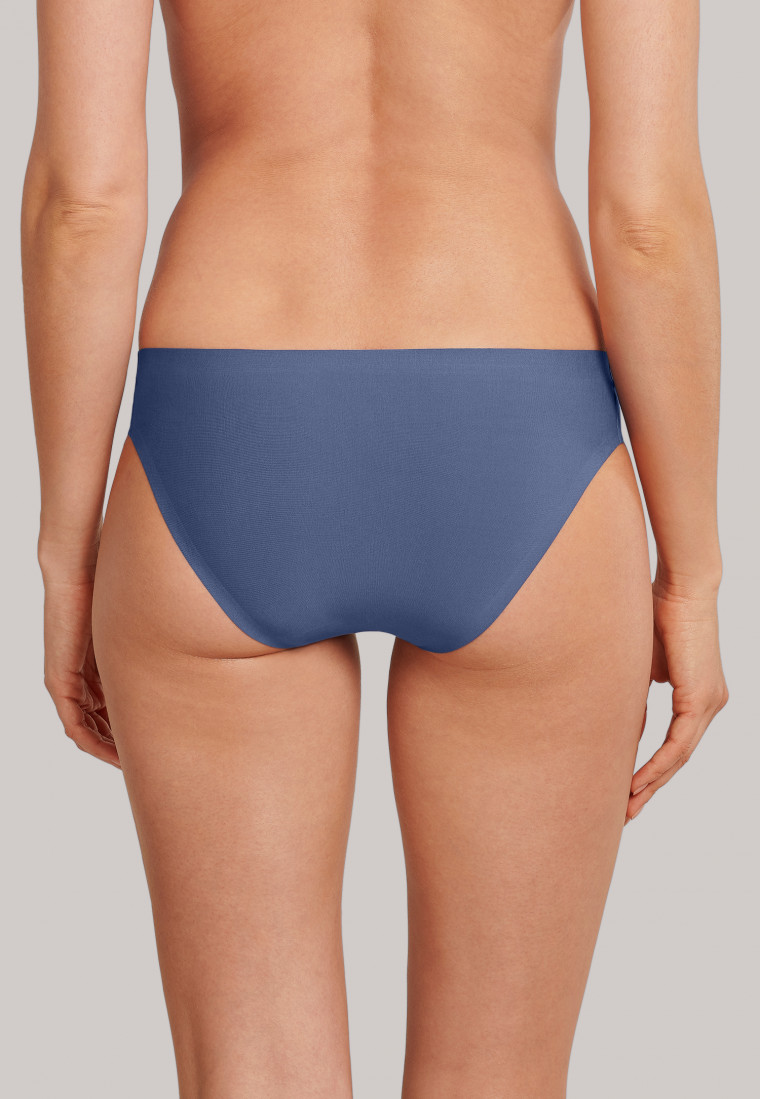 Seamless blue panties - Invisible Cotton