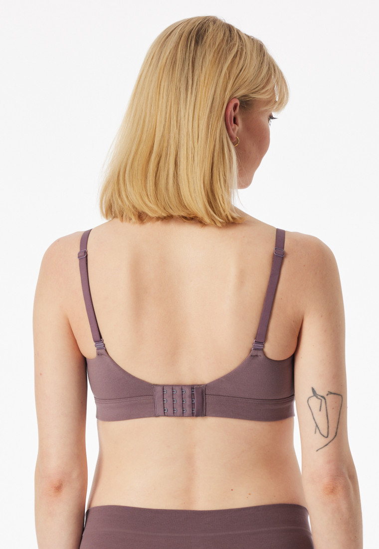 Soft-Bra Schwangerschaftswäsche mauve - Unique Maternity