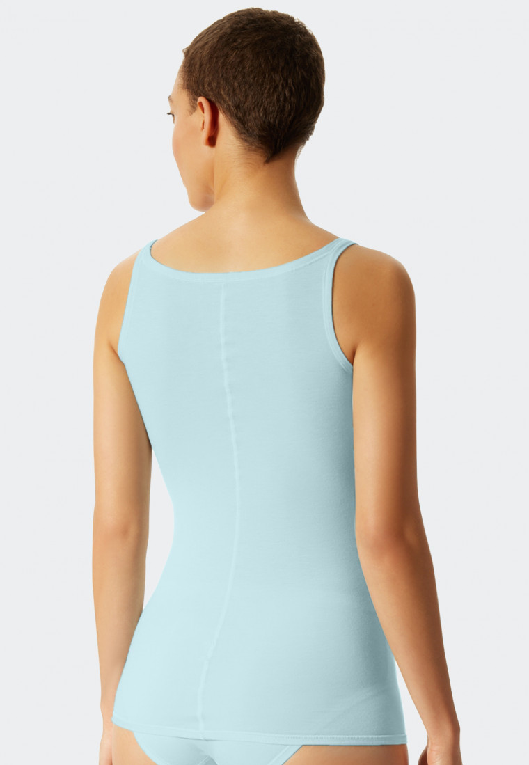 Spaghetti strap top light blue - Personal Fit