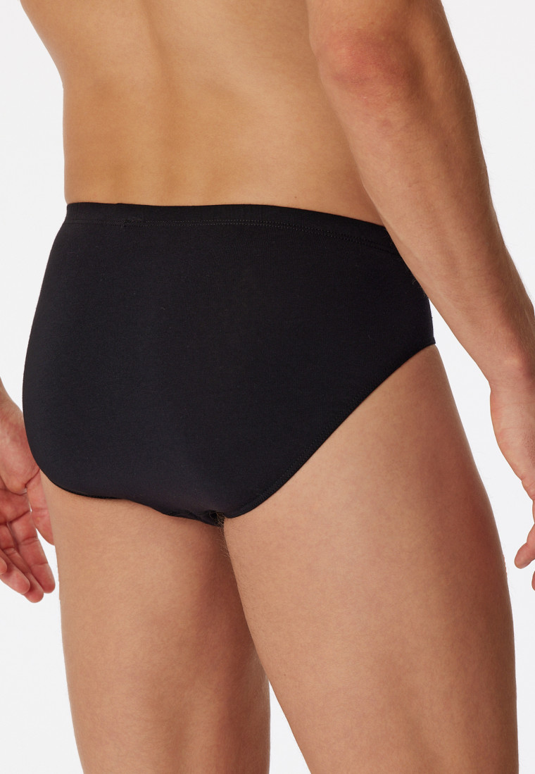 super mini briefs 3-pack black - Essentials