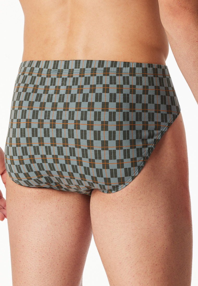 Supermini briefs mineral chequered - 95/5