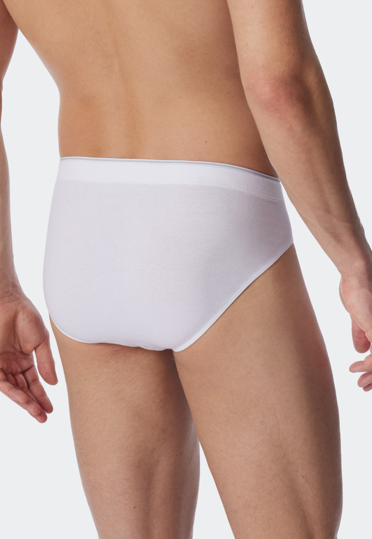 Bikini brief organic cotton white - 95/5