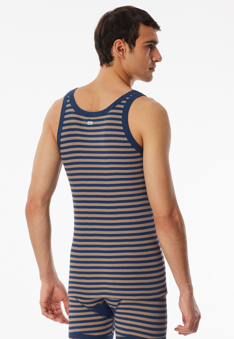 Tank top brown-grey - Revival Friedrich